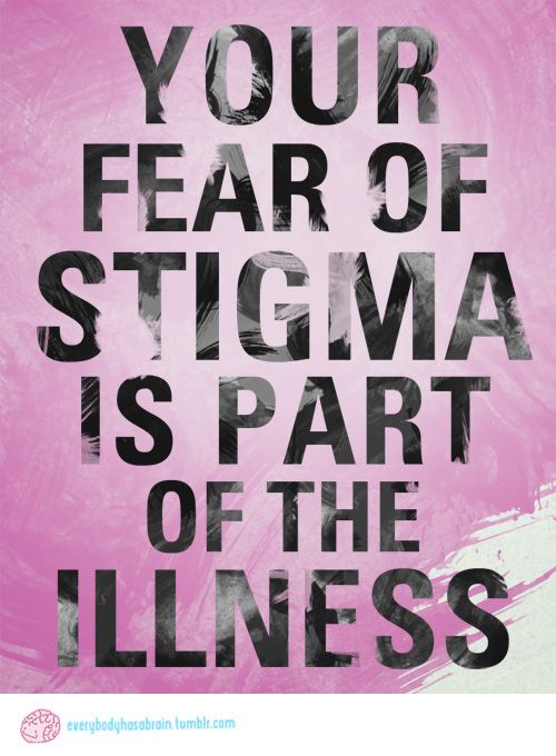 fear of stigma