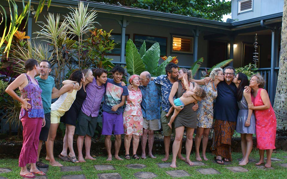 Όλη η οικογένεια στο Χάναλεϊ της Χαβάης το 2015.